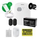 Kit Alarme Intelbras Sensor Cf Porta De Aço E Infravermelho