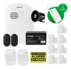 Kit Alarme Intelbras Sensor Sf Smart 7 Xas 4010 E 2 Ivp 4000