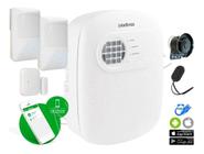 Kit Alarme Liga Pelo Celular + 3 sensor + 1 Sirene