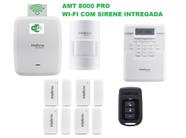 AutLarme - Conheça o KIT 8000 SLIM - Composta pela central de alarme AMT  8000, sirene XSS 8000, controle remoto XAC 8000, sensor de movimento IVP  8000 PET e sensores de abertura