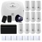 Kit Alarme Wifi Jfl Smartcloud 32 Com 06 Sensores Sem Fio