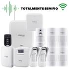 Kit Alarme Wifi Sf Amt 8000 7 Sensores De Presença Intelbras