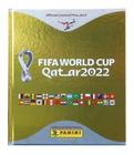 Kit Album Dourado com todas as figurinhas da copa 2022 mais 20 Legendes Bordô Originais Panini