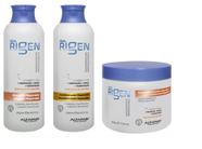 Kit Alfaparf Real Rigen Repair Shamp + Cond E Masc Reparador