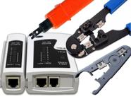 KIT alicate RJ45 testador cabo, alicate, DECAPADOR, PUNCH DOWN