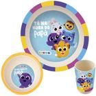 Kit Alimentação 3 Peças Oficial Bolofofos - Zoop Baby - Zoop Toys