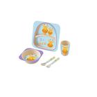 Kit Alimentação Baby 5 Peças Girafa - Zoop Toys