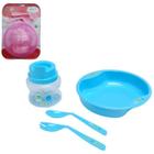 Kit Alimentação Premium Infantil - Prato Talher Copo- Cefisa