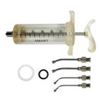 Kit Alimentar Pássaro 50Ml S/ Regulagem + 4 Canulas