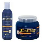 Kit Alisante Lisahair Liso Queratina 550g + Neutralizante 300g