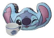 Kit Almofada E Caneca Disney Stitch Para Dia Dos Namorados