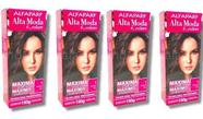 Kit Alta Moda 1.0 Preto Coloração Creme (4 Unidades) Alfaparf