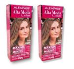 Kit Alta Moda 7.13 Louro Bege Médio Coloração Creme (2 unidades) Alfaparf