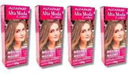 Kit Alta Moda 7.13 Louro Bege Médio Coloração Creme (4 unidades) Alfaparf