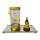 Kit Altar Porta Vela Escultura Umbanda Candomblé - Selecione