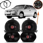 Kit Alto Falante Foxer Gol Parati - 6 e 5X7 Pol 240W KF.010