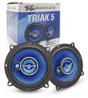 Kit Alto Falante Hurricane Triaxial Triak 5 Polegadas 100W