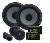 Kit alto falantes 2 vias audiophonic ks6.2 sensation 6,5 polegadas 130wrms potencia completo original em alta definição duasvias audio hd hi-end