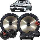 Kit Alto Falantes Dianteiros Volkswagen Gol G3 2000 até 2005 - Hurricane Platino Duas Vias 320w