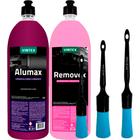 Kit Alumax Removex 1,5 Litros 3 Pinceis Resistente a Químico
