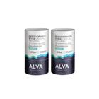 Kit Alva Desodorante Cristal Stick Natural Com 2 Unidades De 120g Cada