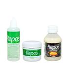 Kit Amaciante de Cuticula Repos 120ml + Creme Removedor de Cuticulas Repos 120g