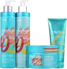 Kit Amend Cachos Nutridos c/ 4 (Shampoo 250ml+Condicionador 250ml+Máscara 250g+Leave-in Ondulados e Cachos Abertos)