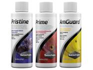 Kit Amguard Prime E Stability Seachem Para Aquários 100Ml