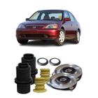 Kit amortecedor civic 2003/2006 dianteiro c/ rolamento completo