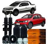 Kit Amortecedor Dianteiro Batente Coifa Vw Saveiro Cross