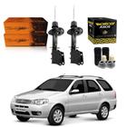 Kit amortecedor dianteiro cofap axios fiat palio weekend 1.8 2003 a 2010