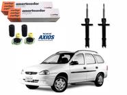 Kit amortecedor dianteiro cofap chevrolet corsa wagon corsa perua 1.0 1.6 1997 a 2002