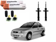 Kit amortecedor dianteiro cofap original chevrolet corsa sedan 1.0 1.6 1996 a 2006