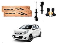 Kit amortecedor dianteiro monroe nissan march 1.0 1.6 2015 a 2019