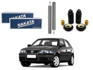 Kit amortecedor dianteiro nakata volkswagen gol g3 1.0 1.6 2001 a 2004