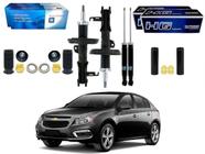 Kit amortecedor dianteiro traseiro chevrolet cruze 1.8 2011 a 2016