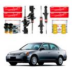 Kit Amortecedor Dianteiro Traseiro Civic 1.7 2002 A 2003