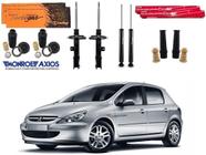 Kit amortecedor dianteiro traseiro cofap kayaba axios original peugeot 307 1.6 2002 a 2006