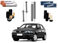 Kit amortecedor dianteiro traseiro cofap nakata original volkswagen gol g3 1.0 1.6 1.8 2000 a 2005