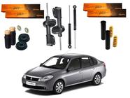 Kit amortecedor dianteiro traseiro cofap renault symbol 1.6 2009 a 2013