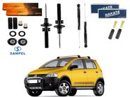 Kit amortecedor dianteiro traseiro cofap volkswagen crossfox 1.6 2005 a 2009