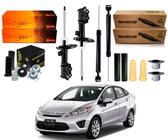 Kit amortecedor dianteiro traseiro ford fiesta sedan 1.6 2010 a 2013