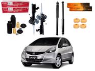 Kit amortecedor dianteiro traseiro kayaba cofap original honda new fit 1.4 1.5 2009 a 2013