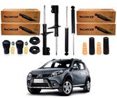 Kit amortecedor dianteiro traseiro monroe renault sandero stepway 1.6 2007 a 2013