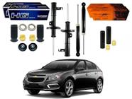 Kit amortecedor dianteiro traseiro nakata chevrolet cruze 1.8 2015 a 2016