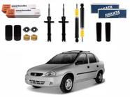 Kit amortecedor dianteiro traseiro nakata cofap original chevrolet corsa sedan 1.0 1.6 1996 a 2006