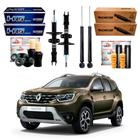 Kit amortecedor dianteiro traseiro nakata renault duster 1.3 1.6 2021 a 2024