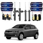 Kit amortecedor dianteiro traseiro nakata volkswagen gol g6 1.0 1.6 2013 a 2015