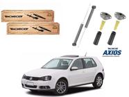 Kit amortecedor traseiro monroe axios original volkswagen golf 1.6 2.0 2007 a 2013