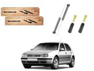 Kit amortecedor traseiro monroe original volkswagen golf 1.6 2.0 1998 a 2006